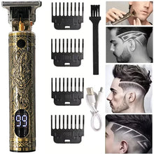 T9 Electric Hair Trimmer USB Shaver 0mm Bald Fade Portable