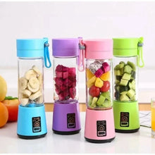 Mini 380ML Hand Fruit Blender Portable USB Rechargeable Juicer Cup for Shakes Smoothies Traveling Fruit Juicing Cup