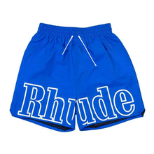 High Street Trend Rhude Casual Shorts Hip-hop Men Women Loose Breathable Quick Drying Mesh Sports Shorts