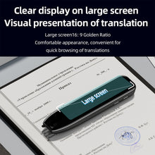 Scan Translator Pen 17 System Languages 3.48 Inch Scanner Reader Pen Portable OCR Digital Pen Scanners for Language Learners