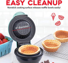 Multifunction Mini Waffle Bowl Maker Fruit Salad Ice cream bowl Baking pan Egg Tart Dessert Biscuit Roaster Double side heating