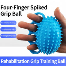 Portable Spike Massage Hand Grip Exerciser Finger Strength Training Squeeze Ball Home Office Fitness Stress Relief Hand Tool