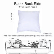Y-YKMET S-Strade Ren Hana Various Sizes Square Pillow Case For Car Home Bedchamber Decor Custom Valentine gift