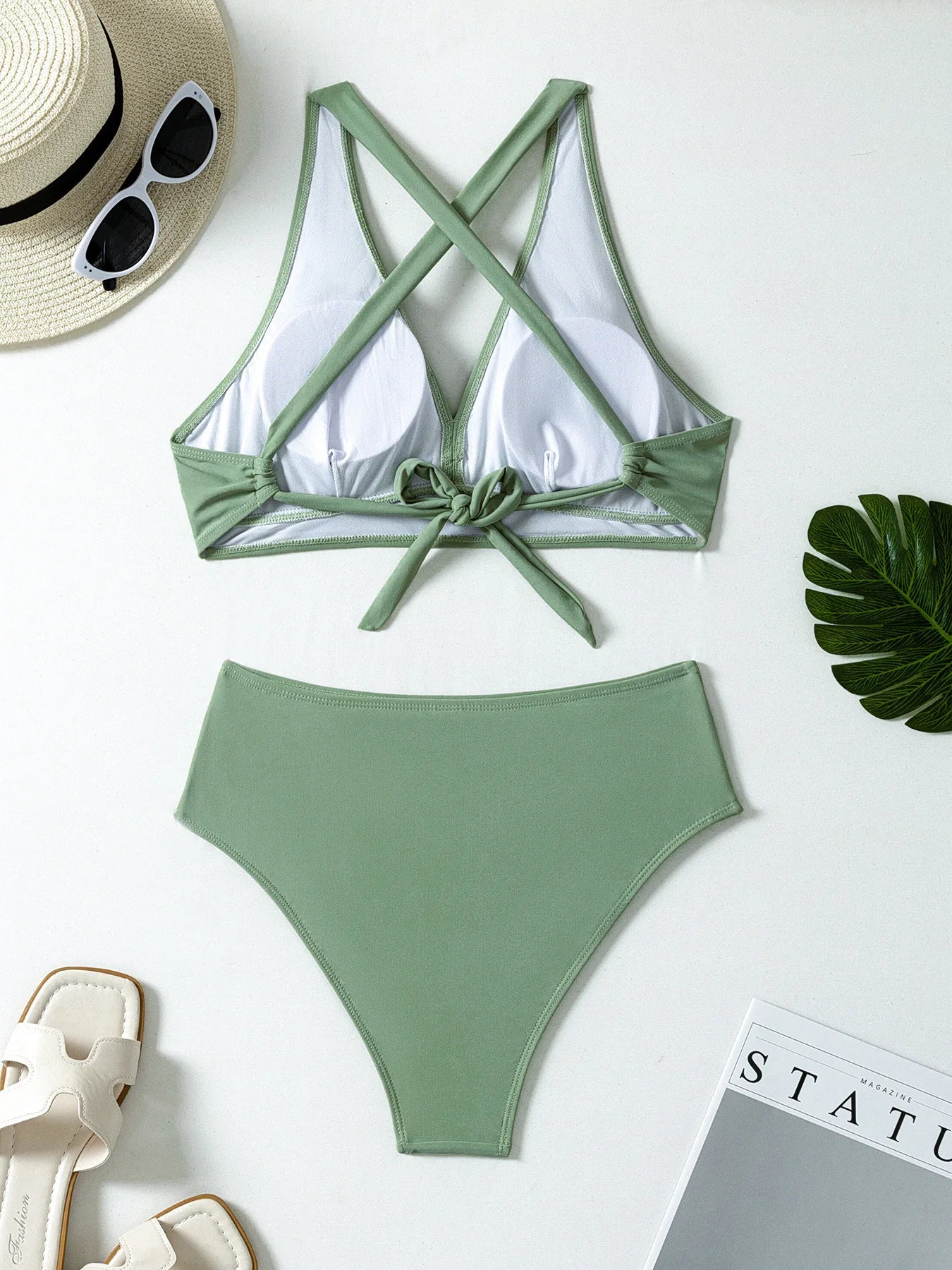 New Sexy Bikinis 2026 Swimsuits Women's Swimwear Push Up Female Beach Swim Wear Bathing Suits High Waist Bikini Set Pool Bather