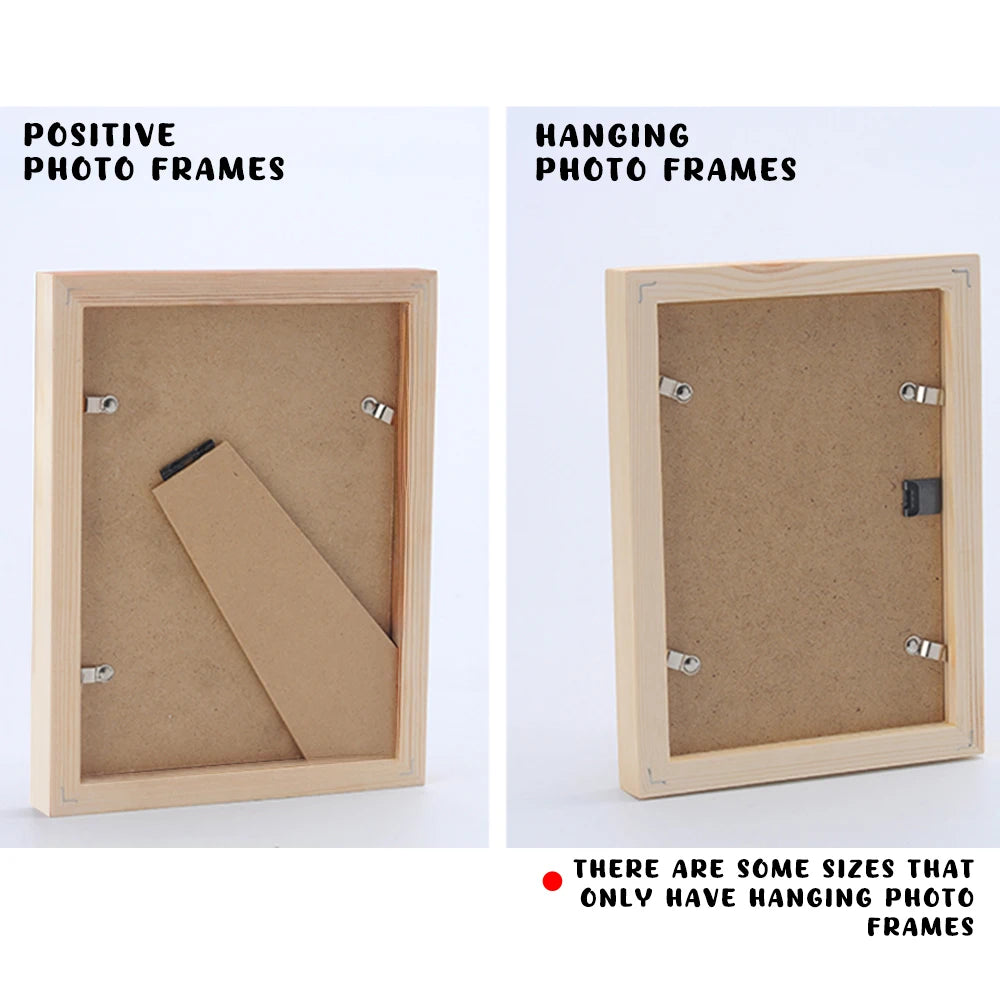 1pc custom photo frame,Multiple size options，Can be wall-mounted picture frames,Personalized commemorative gift，home decorations