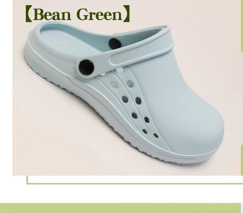 Non-slip Doctor Work Shoes Step-in Medical Clogs Premium Operating Room Shoes EVA Hospital Scrub Clogs Soft Dentist Vet Slippers