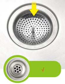 Filtre et bouchon de vidange en acier inoxydable pour évier de cuisine, attrape-cheveux pour baignoire, bonde de douche, accessoires de salle de bain
