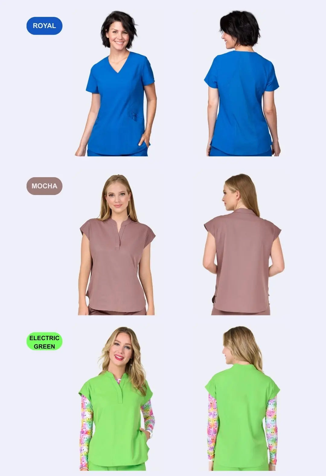 Ava Therese Women's Piper Tuck in Top Medical Uniform - 1176