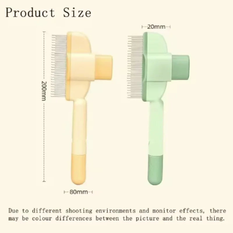 Pet Cat Comb Cat and Dog Hair Removal Brush Cleaning Hair Cleaner Beauty Cleaning Supplies Cat and Dog Universal Pet Supplies