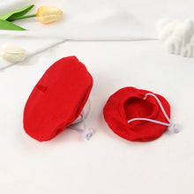 Cute Adorable Cat Beret Hat Red Black Pet Costume Accessories Cat Dog Caps Fashionable Pet Headwear for Photos & Parties