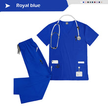 Scrub Sets Nursing Uniforms Medical Hospital Doctors Nurses for Women Men Clinical Sanitary Outfit Suit Beauty Salon SPA Uniform