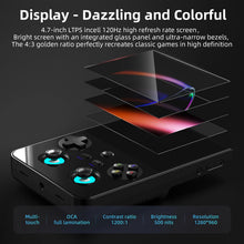 Anbernic RG 477V Retro Handheld Game Console 4.7-inch Touchscreen Dimensity 8300 Android 14 WiFi Bluetooth Hall RGB Joystick Ai