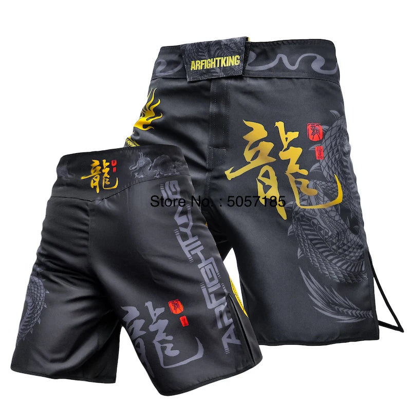 MMA Shorts Jiu Jitsu Muay Thai Fight Shorts Martial Arts