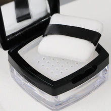 Boîte à poudre vide portable mini 5g avec tamis, pot à poudre libre carré avec houppette, récipient cosmétique de voyage avec tamis