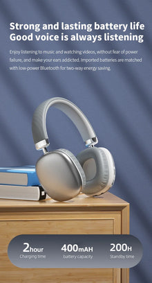 2025 NEW Air Max Bluetooth Earphone Over ear Wireless Headset stereo surround gaming Headphone For Apple Iphone Xiaomi Phone