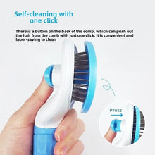 Stainless Steel Pet Hair Remover Brush for Dogs Cats Professional Deshedding Grooming Tool Home Pet Supplies Cat Dog Accessories