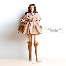 2026 New Xianxian Doll Clothes Set High-end Wear Suit Coat Top Skirt Princess Exquisite Makeup Dress Up Toys Doll Accessories