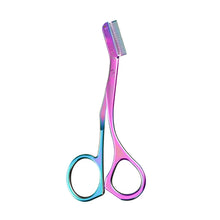 Eyebrow Trimmer Stainless Steel Makeup Tools Eyebrow Remover Machine Shaper Professional Eyebrow Trimmer Scissors with Combs