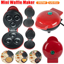Waffle Mold Nonstick Electric Breakfast Maker Household Breakfast Electric Baking Pan for Quick Breakfasts Snacks and Desserts