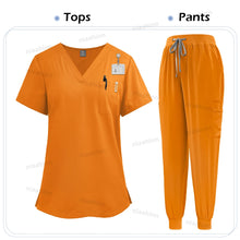 Medical Clothing for Women Scrubs Jogger Sets Nursing Pants Surgical Gown High Quality Medical Uniforms Wholesale Beauty Uniform