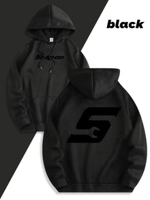 Sweat à capuche Red Snapon 2025, pull décontracté à manches longues, sweat à capuche chaud toutes saisons en maille 100 % polyester avec cordon de serrage