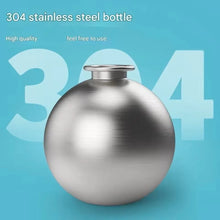 Dog Water Bottle with Removable Silicone Bowl 285ml Portable Dog Drinker 2-in-1 Stainless Steel Travel Pet Supplies