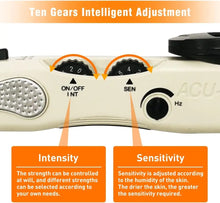 Electronic Acupuncture Pen Meridian Pen Find Acupoints Automatically with 3 Massage Heads Rechargeable