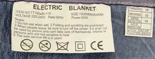 European regulation non-woven single and double electric blanket foreign trade 220V heating blanket safety househol180x120CM