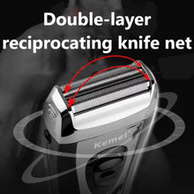 KM9038 Powerful Rechargeable Foil Shaver For Men Razor USB