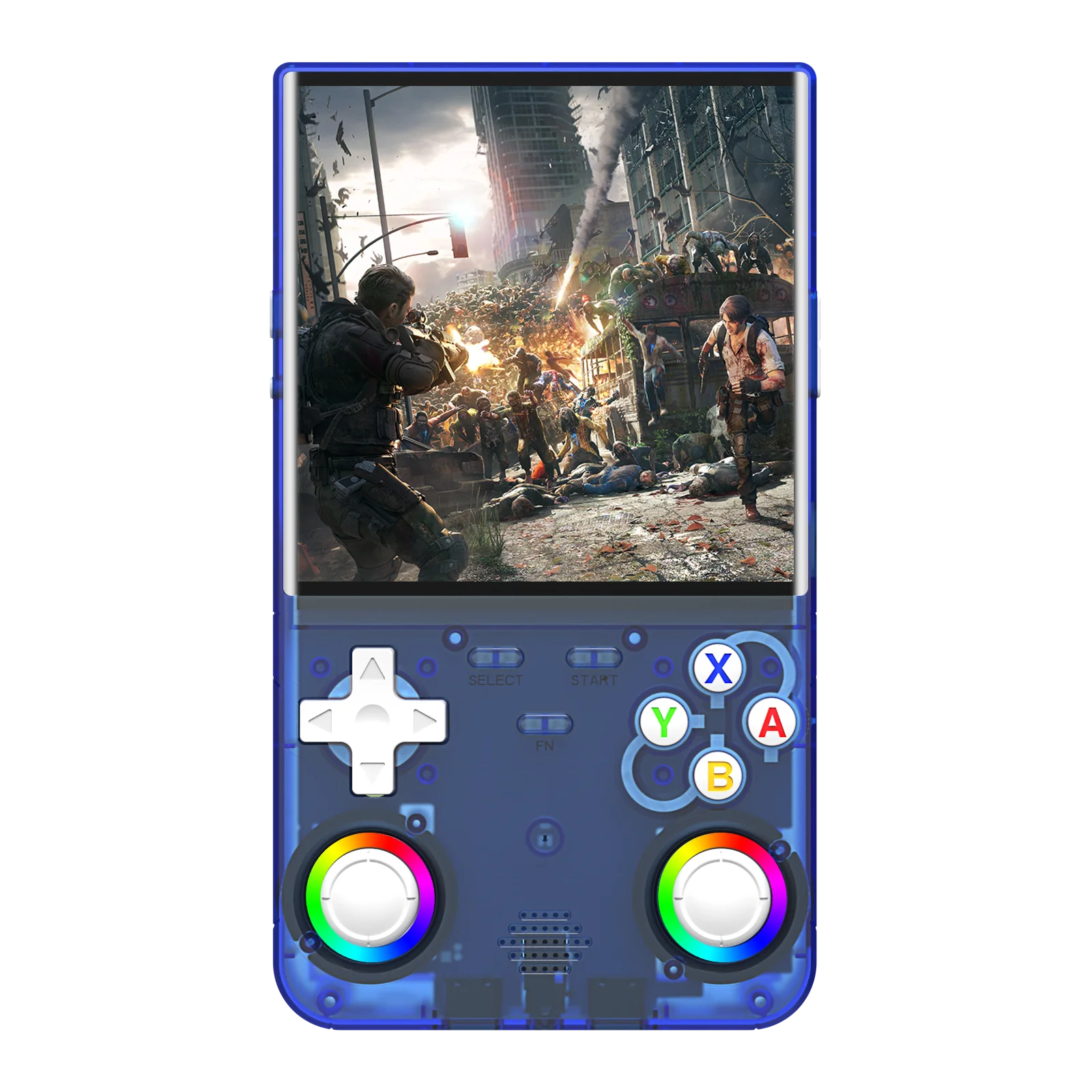 R36 Ultra Console Portable Retro Game 4‘’ IPS Screen Handheld Game Players Emulator Pocket Video Player 64G/128G 20000+ Games