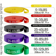 Resistance Bands Set Pull Straps Assistive Pull-Up Bands Exercise Straps Leg Exercise Bands for Gym Fitness Home Workout Equipme