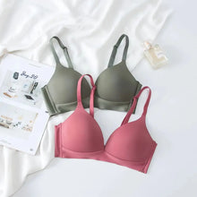FallSweet 2PCS/set Seamless Push Up Bra for Women Wireless Bralette 3/4 Cup Soft Comfortable Underwear Sexy Female Lingerie