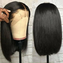 Bone Straight Short Bob Wigs Glueless Lace Front Human Hair Wigs 13x4 HD Transparent Lace Frontal Wig for Women Pre Plucked 250%