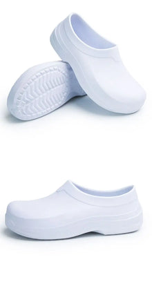 Surgical Shoes, Non-Slip Clogs, Operating Room Slippers, Perforated Shoes, Unisex Laboratory Protective Non-Slip Slippers, Nurse Shoes