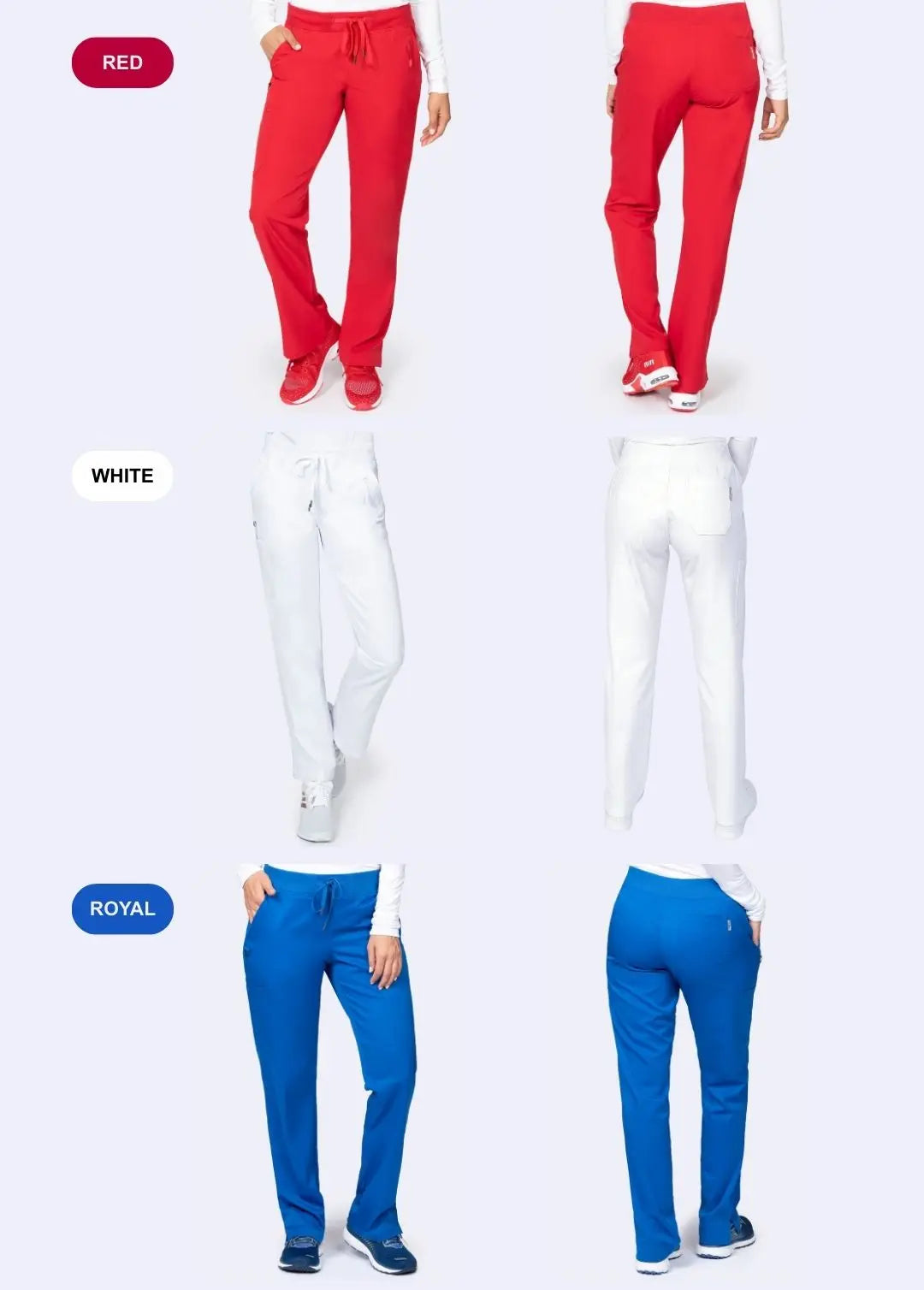 Ava Therese Women's Ava Yoga Pant Medical Uniform - 3018 Regular (Inseam length 31")