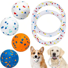 Bite Resistant Solid Dog Ball Toys for Small Dogs High Elasticity E-TPU Pet Chew Ball Toy Non Squeak Interactive Puppy Toy