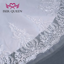 Customized Beaded Pretty Lace Appliques Wedding Dress A line  Long Sleeves V neck Plus Size Wedding Dresses For Women WX0303