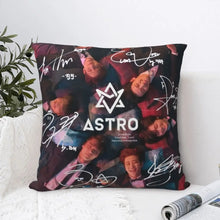 Custom Kpop Astros MJ Jinjin Cha Eun Woo Yoon San Ha Rocky Throw Pillow for Living Room Modern Cushion Cover Velvet Pillowcase
