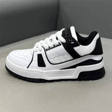 Chunky Sneaker Mens Womens Designer Printed Board Shoes Fashion Casual Microfiber Leather Fabric Height Increased Platform Shoes