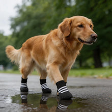 Summer Dog Shoes Hot Asphalt Paw Protector, Large Dog Waterproof Breathable Boots, Puppy Rain Non-Slip Soles for Indoor Outdoor