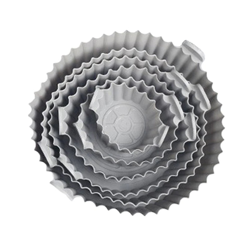 Air Fryer Silicone Tray Baking Mat Fried Basket Liner Pot Holder Grill Pan Replacement Bakeware Pizza Pan for Healthy Cooking
