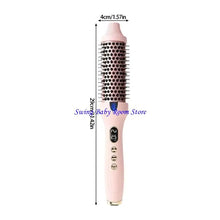 K1AD Multi Function Hair Brush For Straightening And Curling Volumizing Dry Or Wet Hair ABS Material Lightweight Design