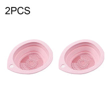 1/2PCS Silicone Makeup Cleaning Mat for Cleaning Makeup Brushes Makeup Brushes Wash Brush Cleaner Tool HZSQJGZ04