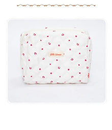 Kids' Pretend Makeup Toy Wooden Role‑play Dress‑up Vanity Gift Makeup Bag Set for Girls