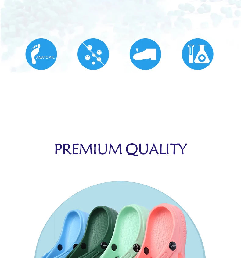Medical Scrub Clogs Nurse Garden Shoes Arch Support House Slippers Sandals Breathable Slip On Indoor Outdoor Doctor Clogs X03