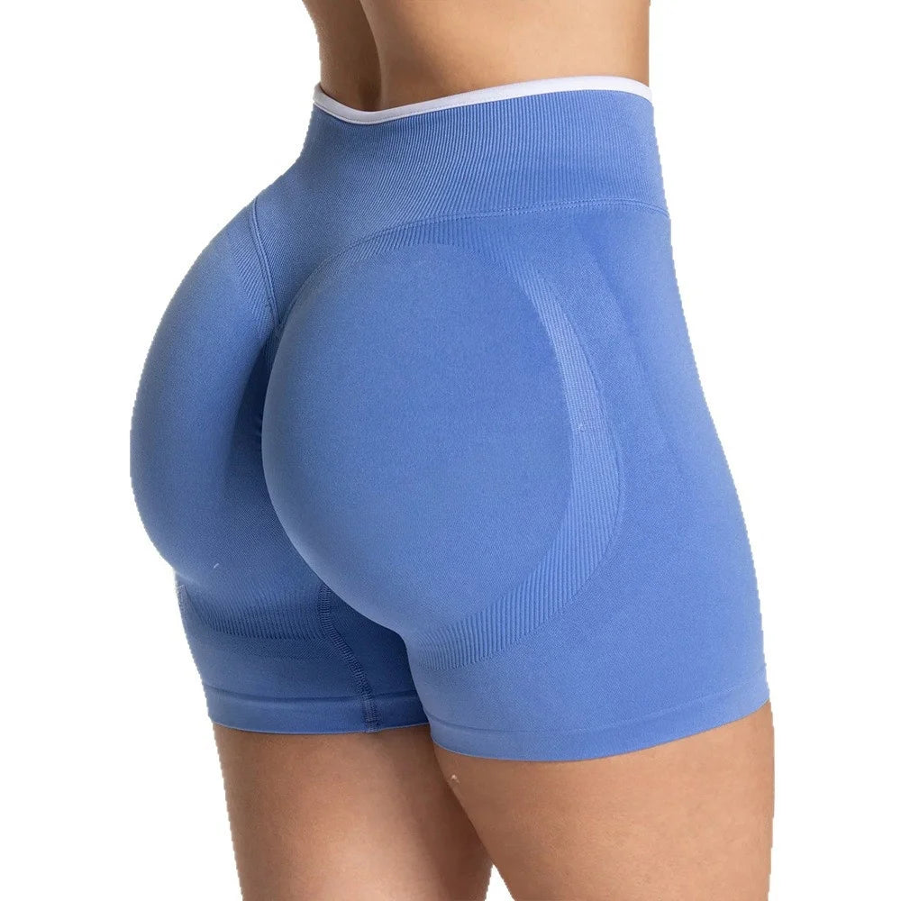 Seamless Yoga Shorts For Women Quick Dry Nylon Fitness Gear