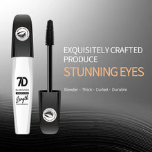 Mascara 7D waterproof et facile à démaquiller, sans bavure, allongeant et recourbant pour un regard intense.