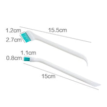 2 Pcs/Set cleaning narrow brush long handle portable gap baby bottle gap cleaning brush household kitchen tool small brush