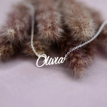 Custom Handwritten Name Necklace, Personalized Stainless Steel Name Necklace, Jewelry for Men and Women, Custom Jewelry Gift