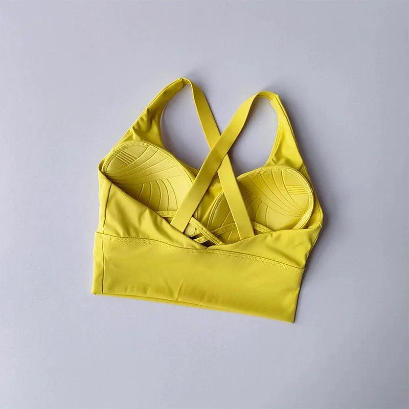 Shockproof High Impact Breathable Sports Bra For Women